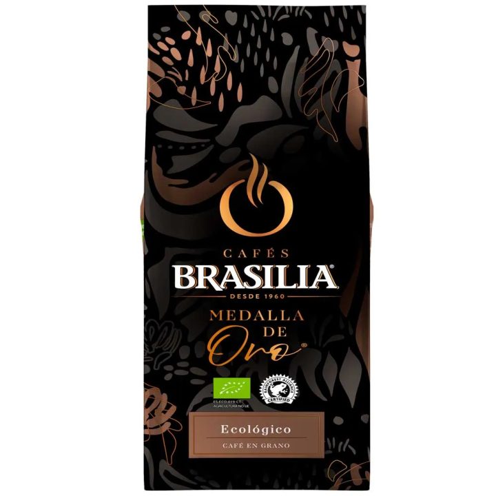 Café en grano Ecológico 1kg | Brasilia Medalla Oro frontal