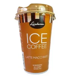 una unidad de Café Latte Macchiato Landesa para llevar.  220ml.