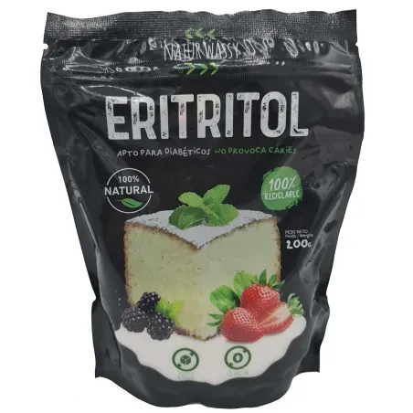 Eritritol Edulcorante granulado 200 gr  100% Natural
