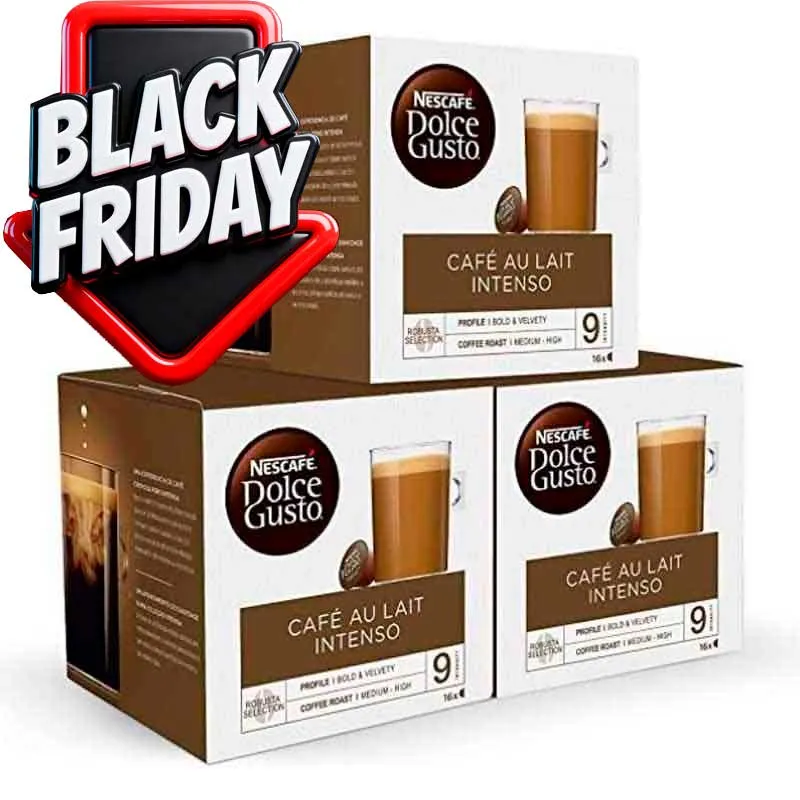 Café con Leche Intenso 48 cápsulas Dolce Gusto Nescafé  Black Friday
