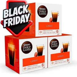 Café Lungo Pack 48 cápsulas Dolce Gusto  Black Friday