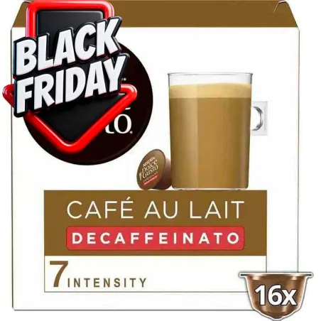 Descafeinado Café con leche 16U. Dolce Gusto  Black Friday