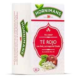 Te rojo con Anis y ciruelas 5 cajas Hornimans 20 infusiones