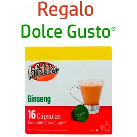 Regalo  1 caja Dolce Gusto Ginseng Kfetea Comprando dolce gusto