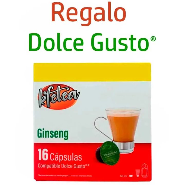 Regalo  1 caja Dolce Gusto Ginseng Kfetea Comprando dolce gusto
