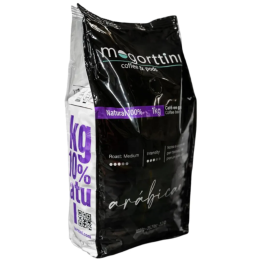 Selección de arábicas Mogorttini espresso  calidad superior en bolsa de 1kg.