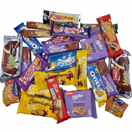 Choco Mix - Pack Ahorro de Barritas y Galletas Dulces  (25 unidades)
