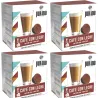 4 cajas Cafe con leche café Jurado, 16 cápsulas para Dolce Gusto