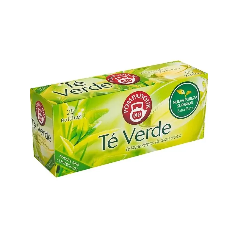 Te Verde Pompadour 25 bolsitas