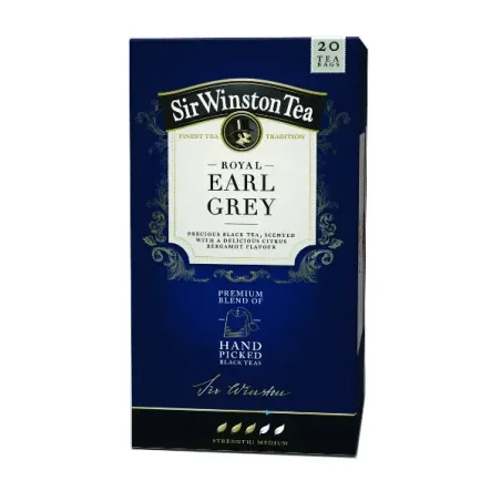 Tea Earl Grey de la marca Sir Winston en 20 Bolsitas