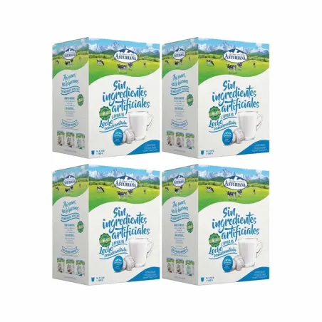 Leche Semidesnatada 4 cajas Central Lechera Asturiana Dolce Gusto