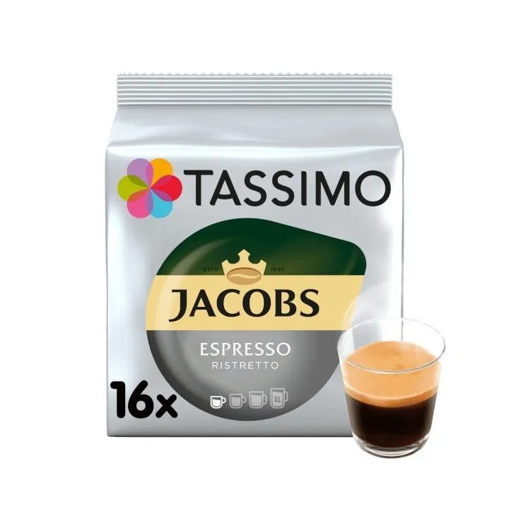Tassimo Café Jacobs Espresso Ristretto 16 cápsulas