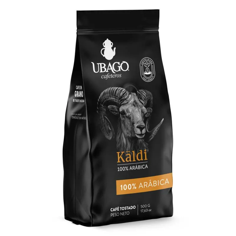 Café Ubago Kaldi 100% Arabica 500 gr de café en grano 