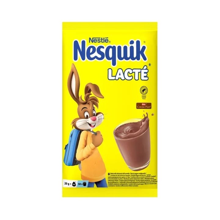 Nesquik Lacte Pouch 1kg. peparado lacteo con cacao