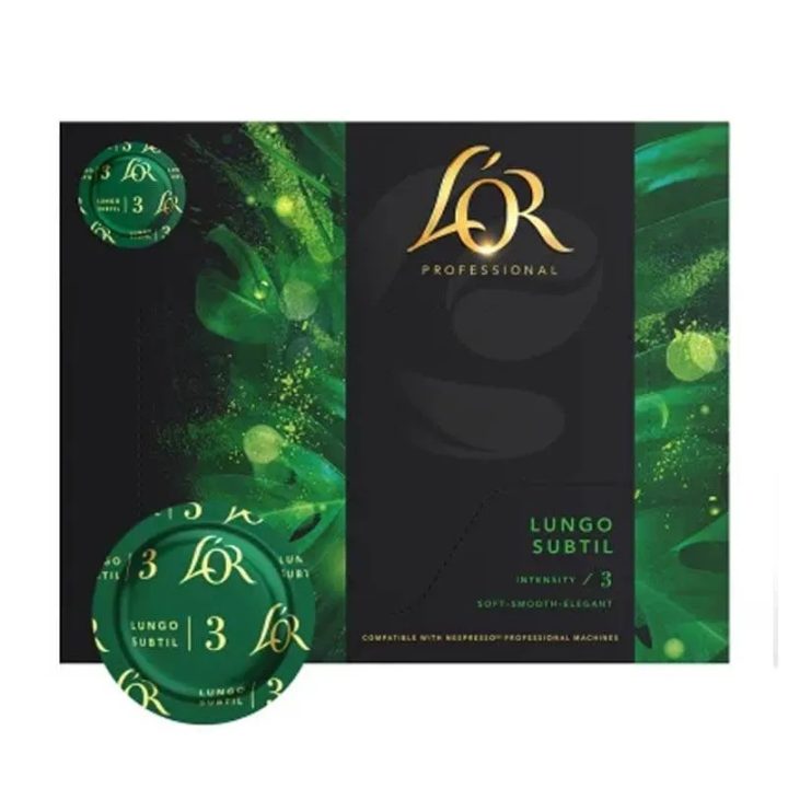 Lungo Subtil L'OR, Nespresso Pro 50 cápsulas.