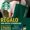 Bolsa Starbucks de Regalo Comprando 3 Nespresso de la marca Starbucks