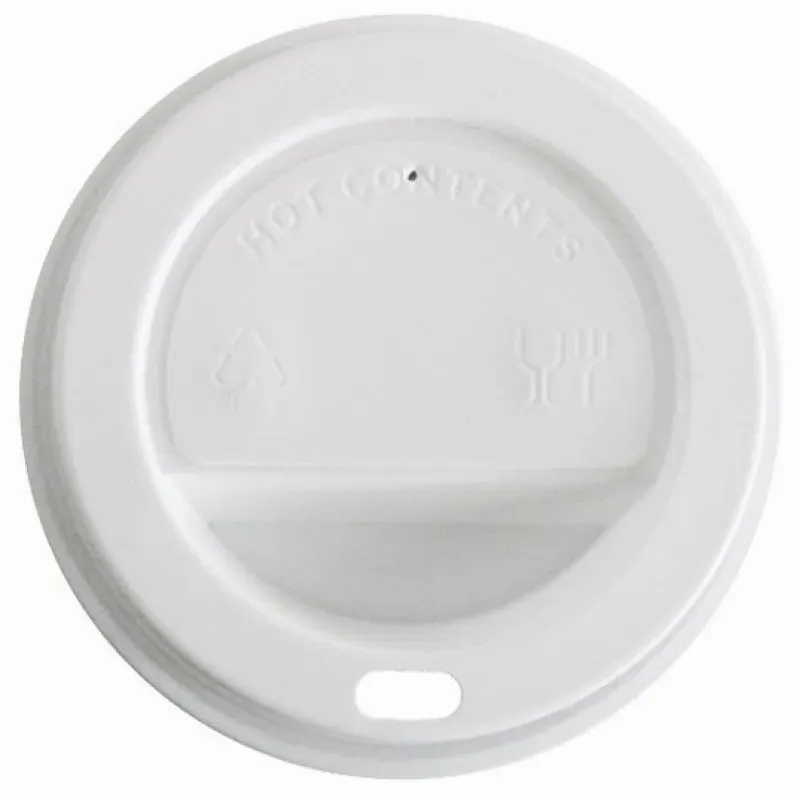 Tapas para Vasos 8 oz 240 ml de diametro 80mm.100 unidades