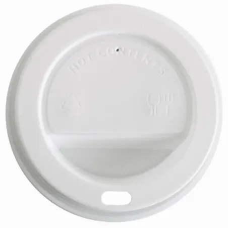 Tapas para Vasos 7oz 200ml diametro 72 mm. 50 unidades