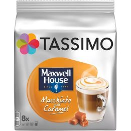 TASSIMO MAXWELL HOUSE Macchiato CARAMEL (8+8 Tazas)
