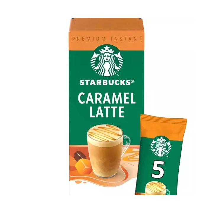 Starbucks Latte Caramel caja de 5 sobres de 23 gramos