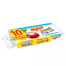 Leche Condensada Regilait 10 unidades de 14 gramos. Sin azúcar añadido