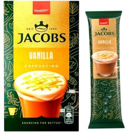 Cappuccino Vainilla Soluble Jacobs 8 sobres de 12 gr