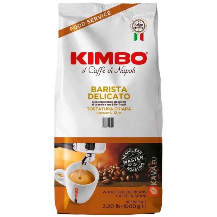 Kimbo Barista Delicato 1 kg intensidad máxima