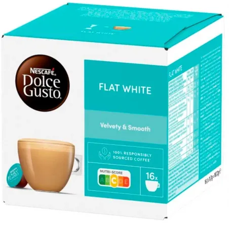 Flat White Dolce Gusto pack 16 cápsulas Originales
