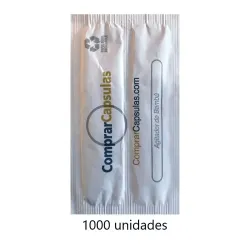 Azúcar 7 gr con agitador de Bambú 1.000 unidades