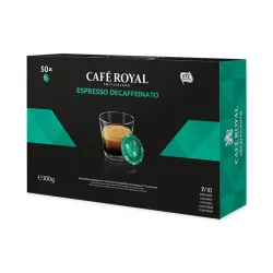 Royal Decaffeinato 50 Pads para el sistema Nespresso® Professional