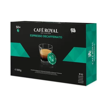 Royal Decaffeinato 50 Pads para el sistema Nespresso® Professional