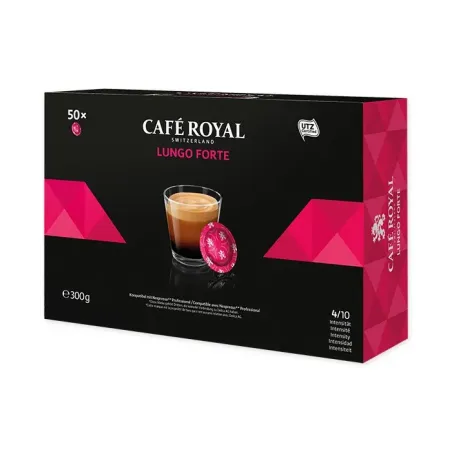 LUNGO FORTE Café Royal para NESPRESSO PRO 50 cápsulas