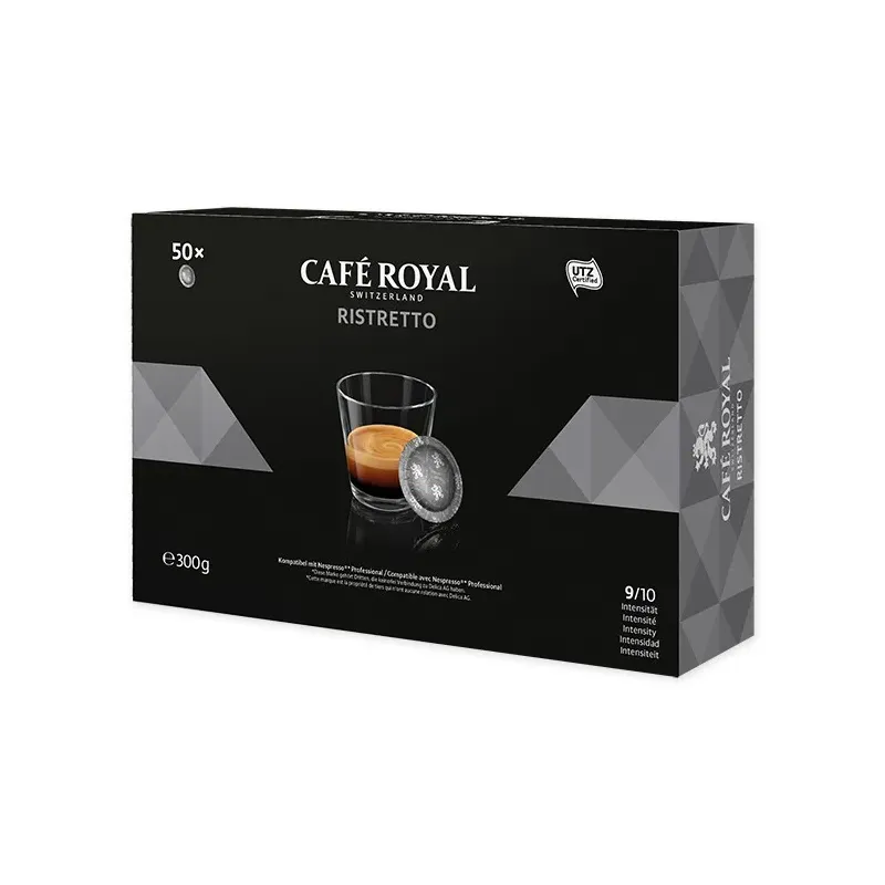 Royal Ristretto 50 Pads para el sistema Nespresso® Professional