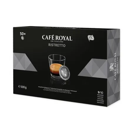 Royal Ristretto 50 Pads para el sistema Nespresso® Professional