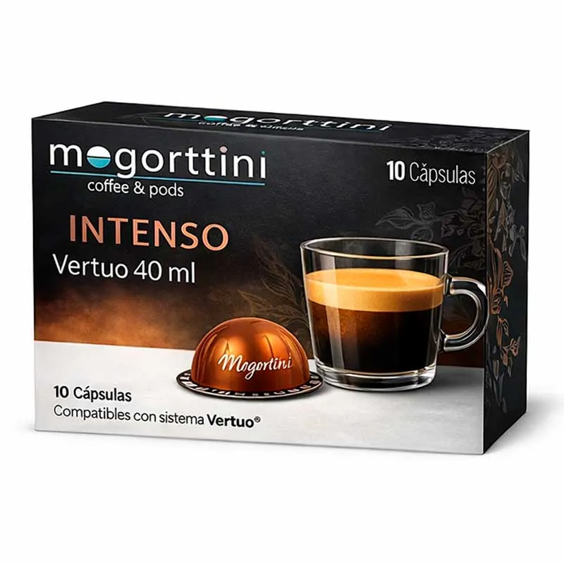 Intenso 40 ml Compatibles vertuo® Mogorttini  10 cápsulas