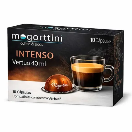 Intenso 40 ml Compatibles vertuo® Mogorttini  10 cápsulas
