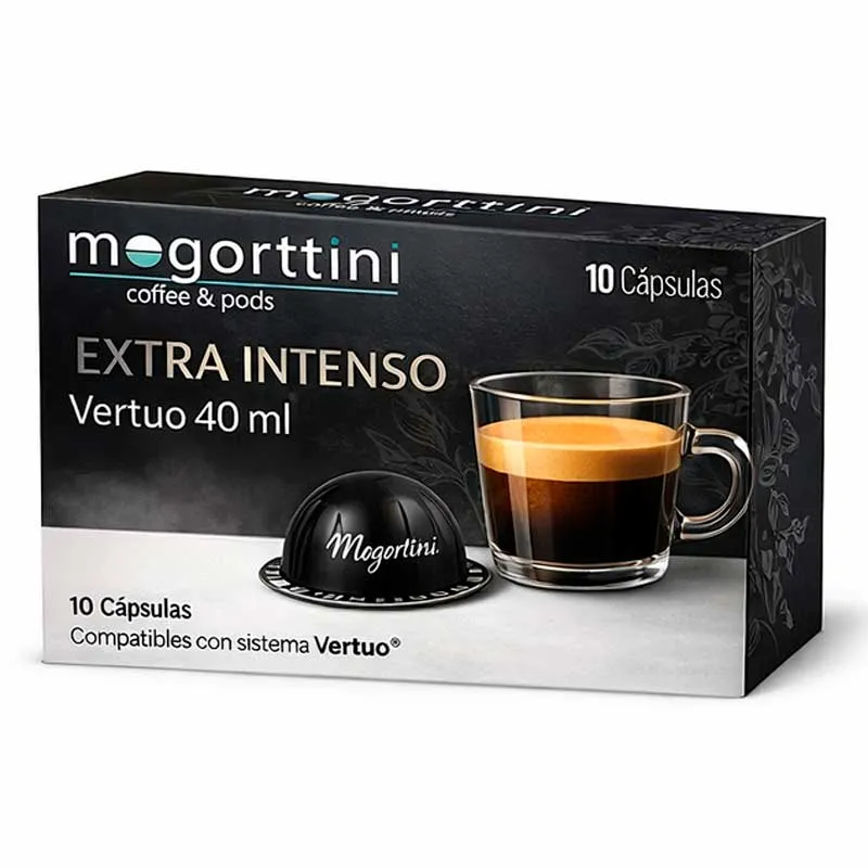 Extra Intenso 40 ml Compatibles vertuo® Mogorttini  10 cápsulas