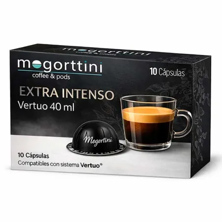 Extra Intenso 40 ml Compatibles vertuo® Mogorttini  10 cápsulas