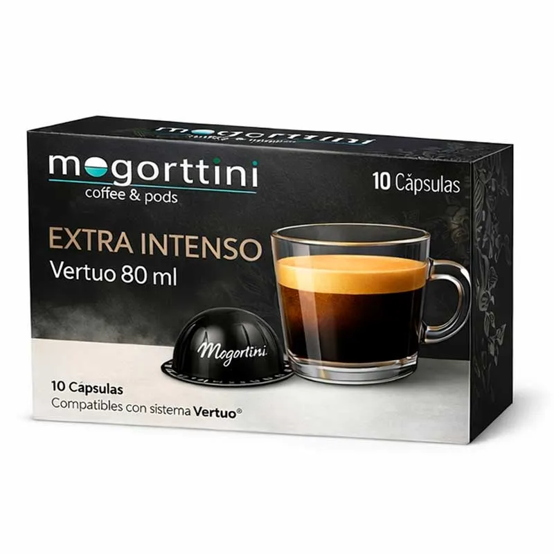 Intenso 80 ml Compatibles vertuo® Mogorttini  10 cápsulas