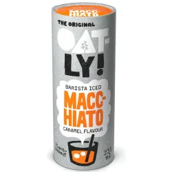 Oatly Macchiato Caramel  Barista Iced 2.35 ml.  bebida de Avena