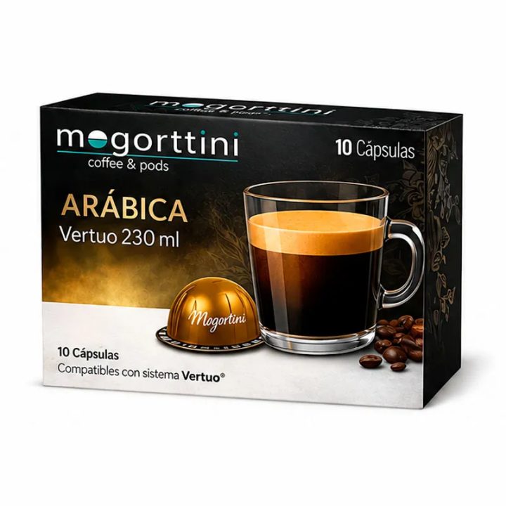 Arabica 230 ml Compatibles vertuo® Mogorttini  10 cápsulas