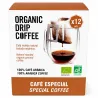 Ubago Organic Drip Coffee café filtrado ecológico 100% arábica 12 filtros individuales