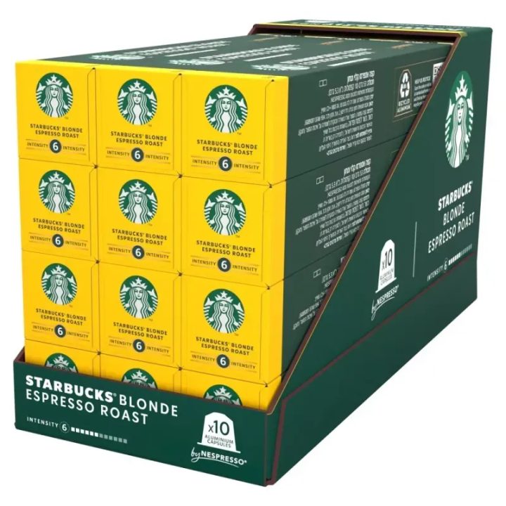 Master Blonde Espresso Roast Starbucks 120 cápsulas