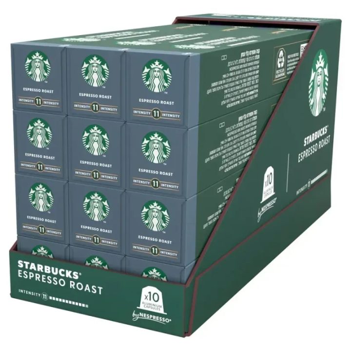 Master Dark Espresso Roast Starbucks 120 cápsulas
