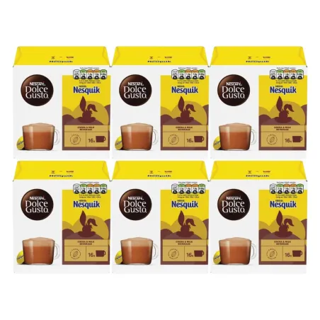 Nesquik 6 cajas de 16 cápsulas Dolce Gusto