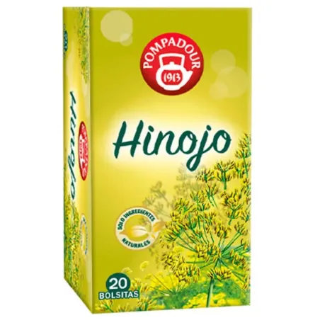 Infusión Hinojo Pompadour 20 Bolsitas | Digestiva y Natural