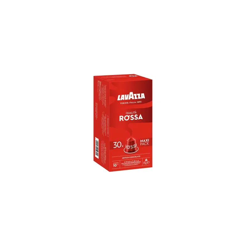 Lavazza Qualità Rossa 30 cápsulas compatibles con Nespresso