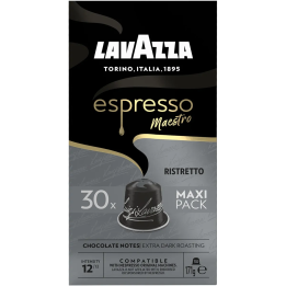 Lavazza Espresso Maestro Ristretto 30 cápsulas compatibles con Nespresso