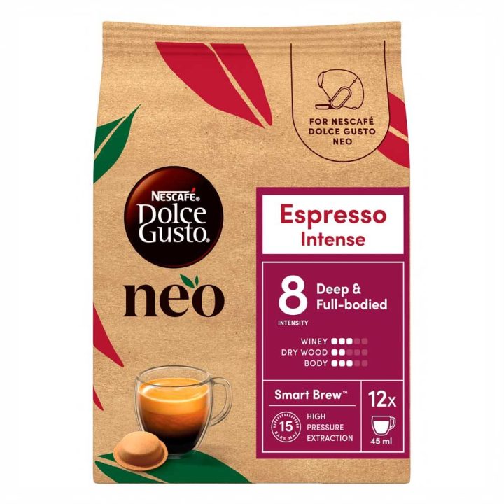 Capsulas Nescafé® Dolce Gusto® NEO Espresso Intenso 12 unidades
