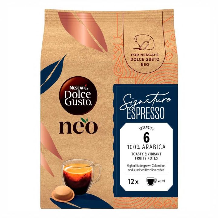 Capsulas Nescafé® Dolce Gusto® NEO Espresso Signature 12 unidades